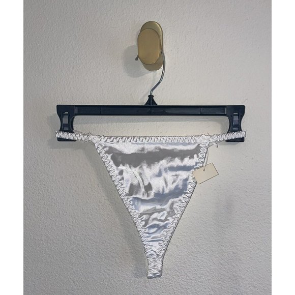 delicates Intimates & Sleepwear Vintage Delicates Second Skin Satin Panty String Thong